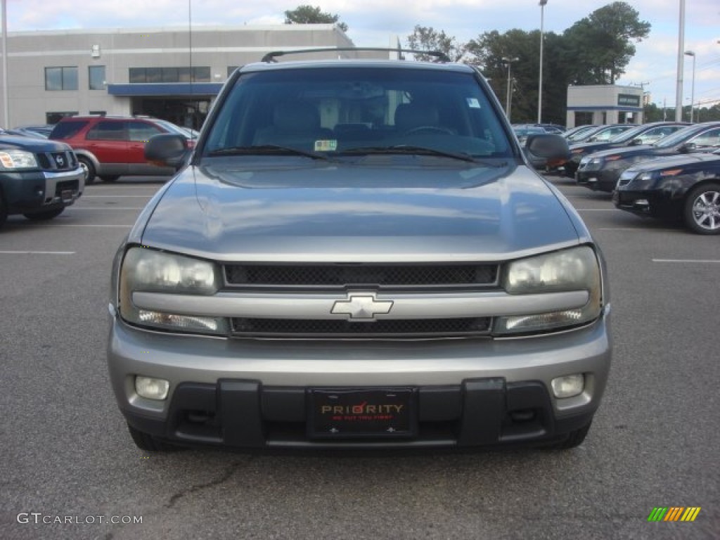 2002 TrailBlazer LS 4x4 - Light Pewter Metallic / Dark Pewter photo #10