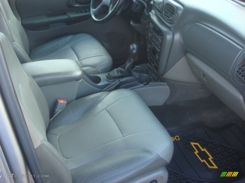 2002 TrailBlazer LS 4x4 - Light Pewter Metallic / Dark Pewter photo #13