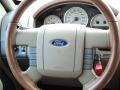 2007 Ford F150 Castano Brown Leather Interior Steering Wheel Photo
