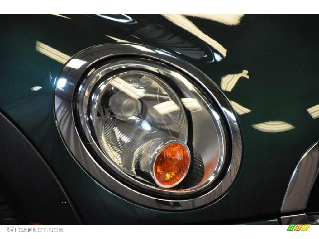 2010 Cooper S Hardtop - British Racing Green Metallic / Checkered Carbon Black/Black photo #5