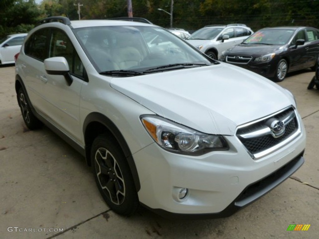 Satin White Pearl 2014 Subaru XV Crosstrek 2.0i Limited Exterior Photo #87201918