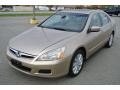 Desert Mist Metallic 2006 Honda Accord LX V6 Sedan Exterior