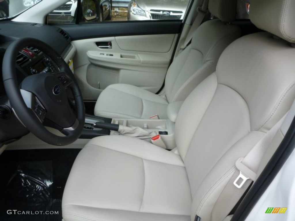 Ivory Interior 2014 Subaru XV Crosstrek 2.0i Limited Photo #87202014