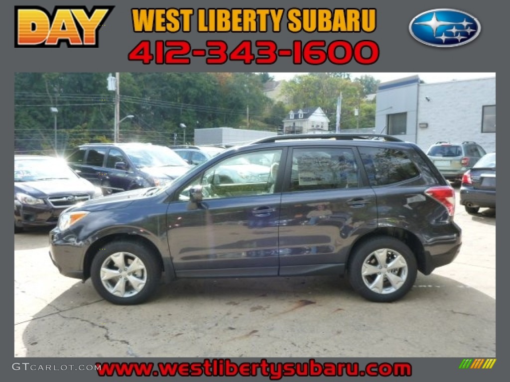 Dark Gray Metallic Subaru Forester