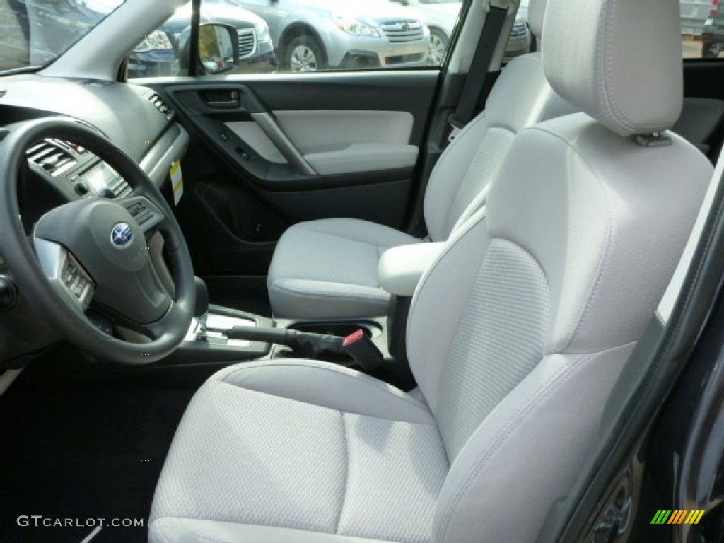 2014 Forester 2.5i Premium - Dark Gray Metallic / Platinum photo #10