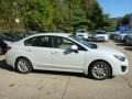 2013 Satin White Pearl Subaru Impreza 2.0i Premium 4 Door  photo #5