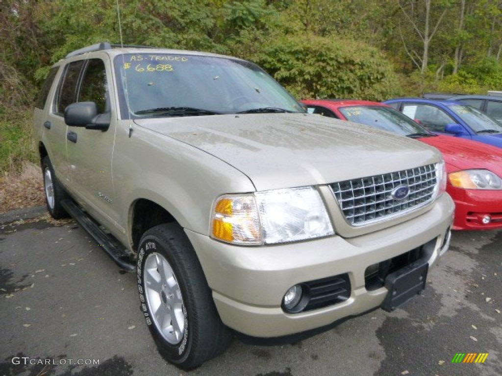 Pueblo Gold Metallic 2005 Ford Explorer XLT 4x4 Exterior Photo #87203571