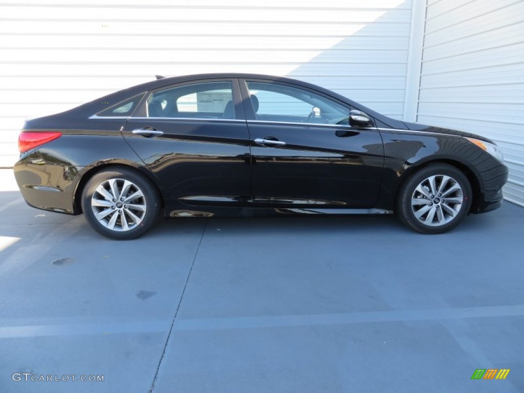Phantom Black Metallic 2014 Hyundai Sonata Limited Exterior Photo #87203894