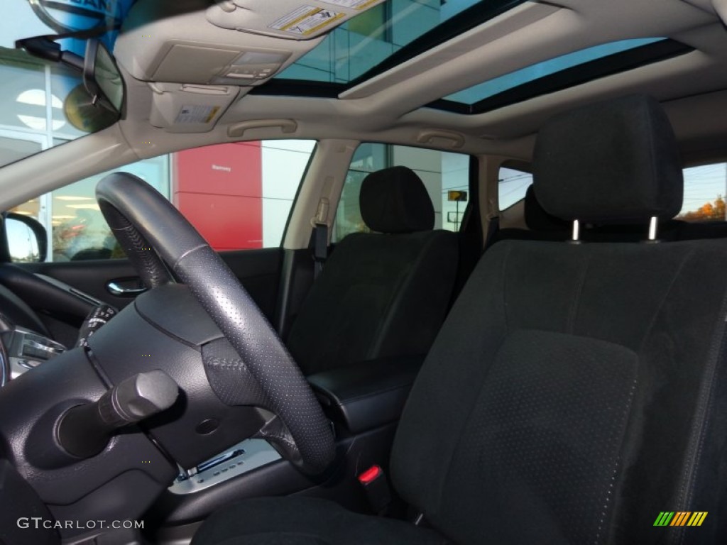 2011 Murano SV AWD - Platinum Graphite / Black photo #8