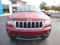 2012 Deep Cherry Red Crystal Pearl Jeep Grand Cherokee Overland 4x4  photo #8