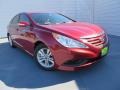 2014 Venetian Red Hyundai Sonata Limited  photo #2