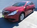 2014 Venetian Red Hyundai Sonata Limited  photo #7