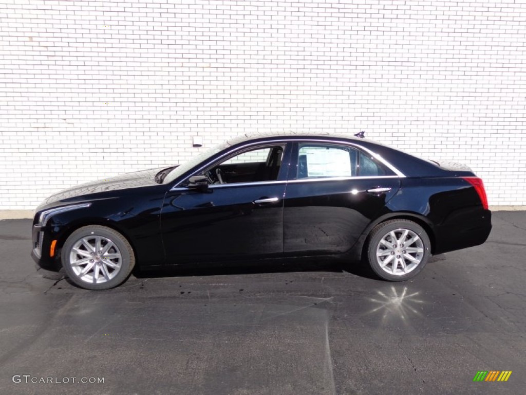 Black Raven 2014 Cadillac CTS Luxury Sedan Exterior Photo #87205476
