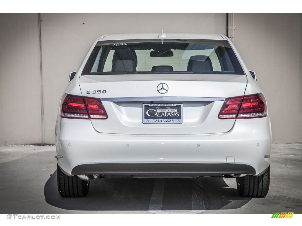 2014 E 350 Sedan - Diamond White Metallic / Black photo #3