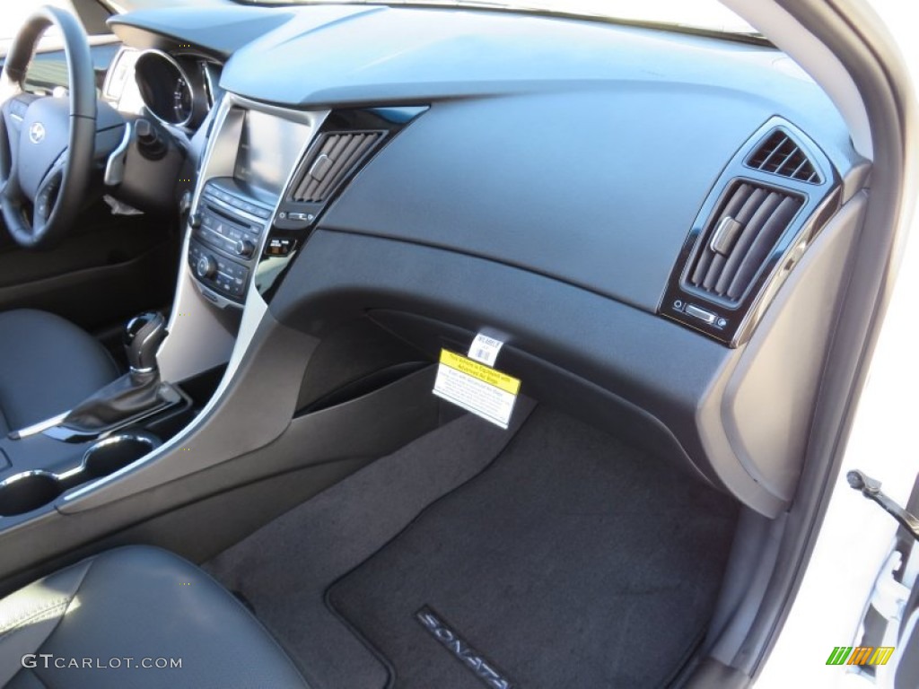 2014 Sonata Limited 2.0T - Pearl White / Gray photo #20