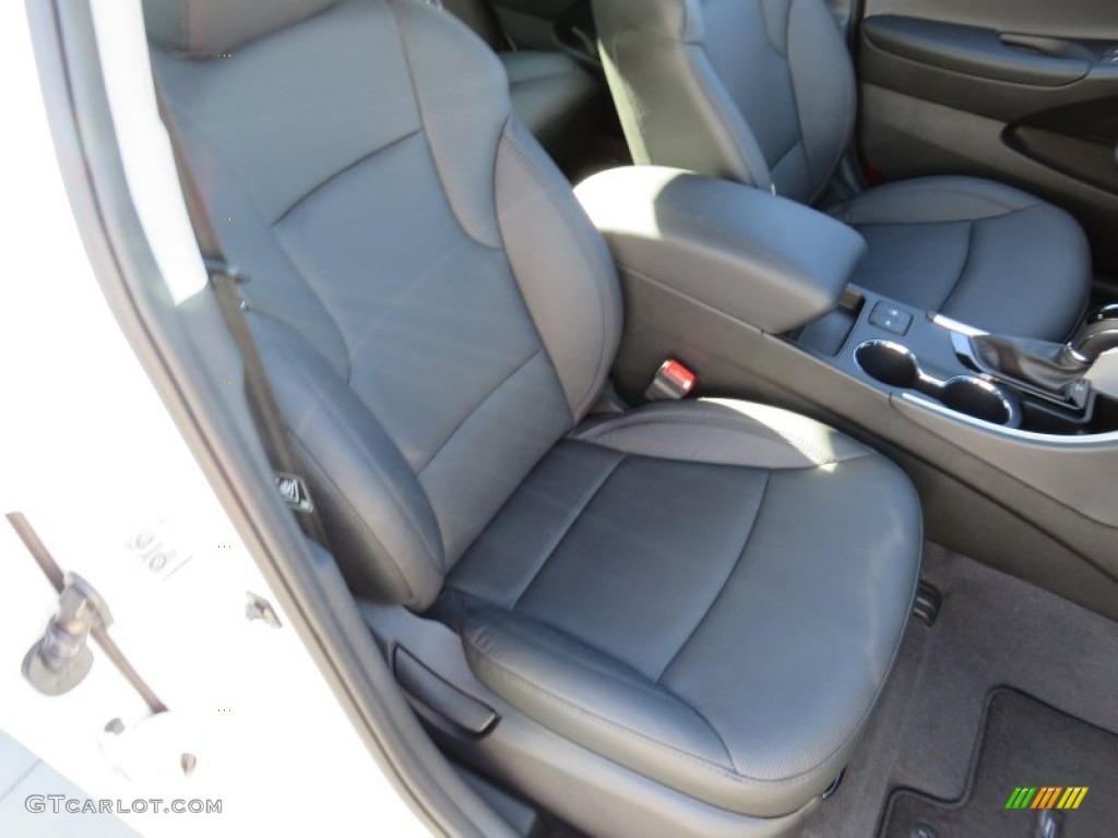 2014 Sonata Limited 2.0T - Pearl White / Gray photo #21