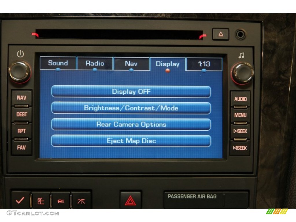 2012 Acadia Denali AWD - Carbon Black Metallic / Cashmere photo #33