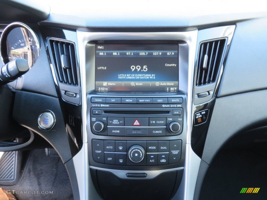 2014 Sonata Limited 2.0T - Pearl White / Gray photo #31