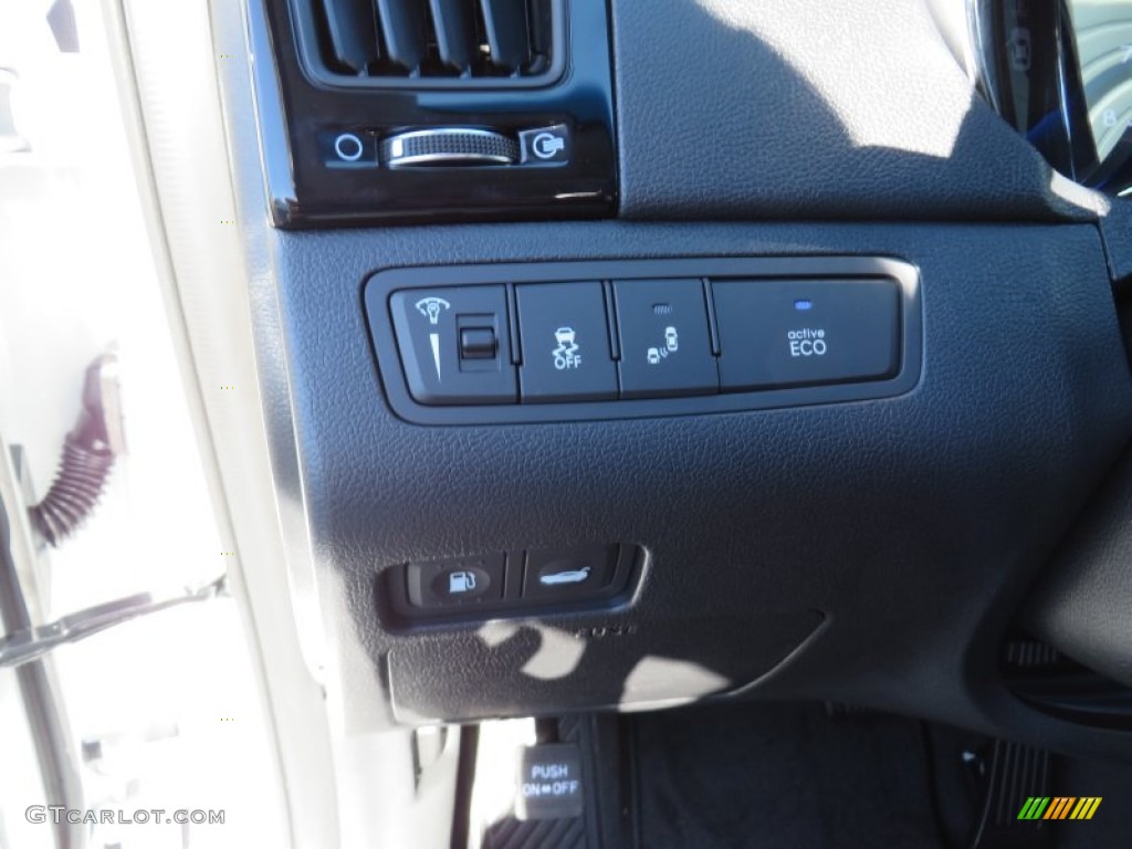 2014 Sonata Limited 2.0T - Pearl White / Gray photo #40
