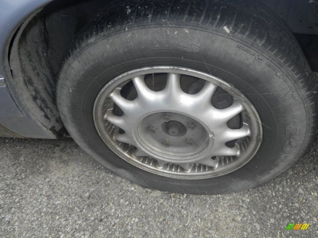 1997 Park Avenue Sedan - Light Adriatic Metallic / Adriatic Blue photo #11