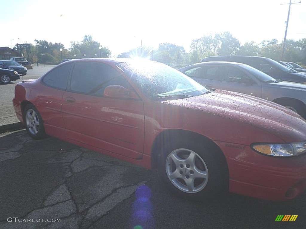1997 Grand Prix GT Coupe - Bright Red / Dark Pewter photo #1