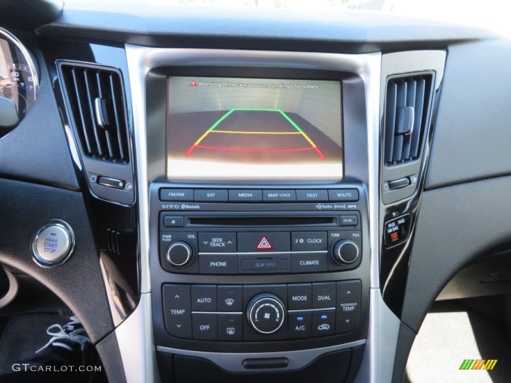 2014 Sonata Limited 2.0T - Pearl White / Black photo #30
