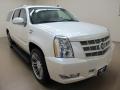 White Diamond Tricoat 2013 Cadillac Escalade ESV Premium AWD