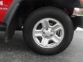2008 Flame Red Jeep Wrangler X 4x4 Right Hand Drive  photo #3