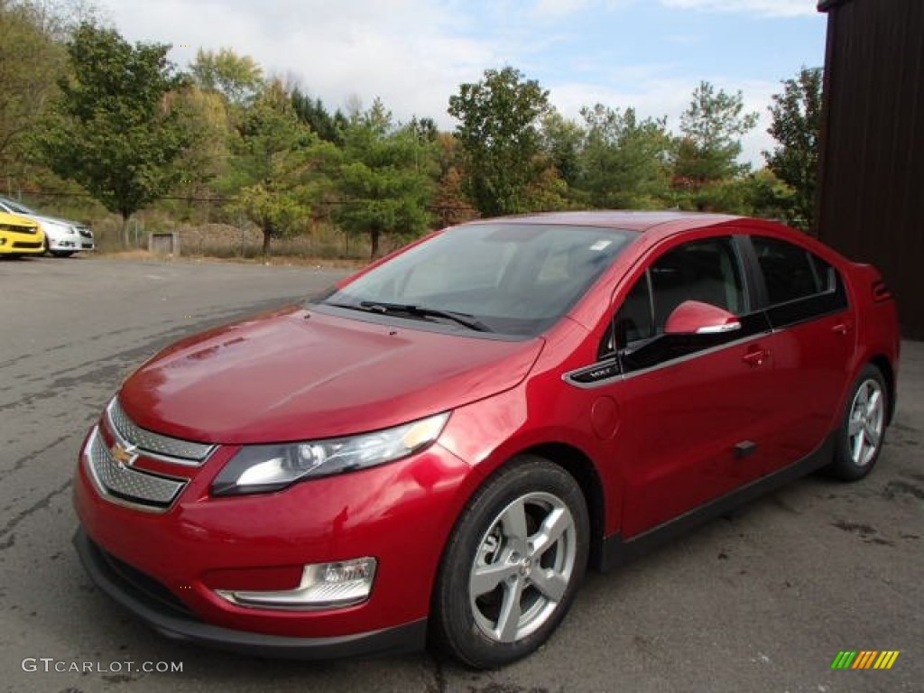 Crystal Red Tincoat 2014 Chevrolet Volt Standard Volt Model Exterior Photo #87211338