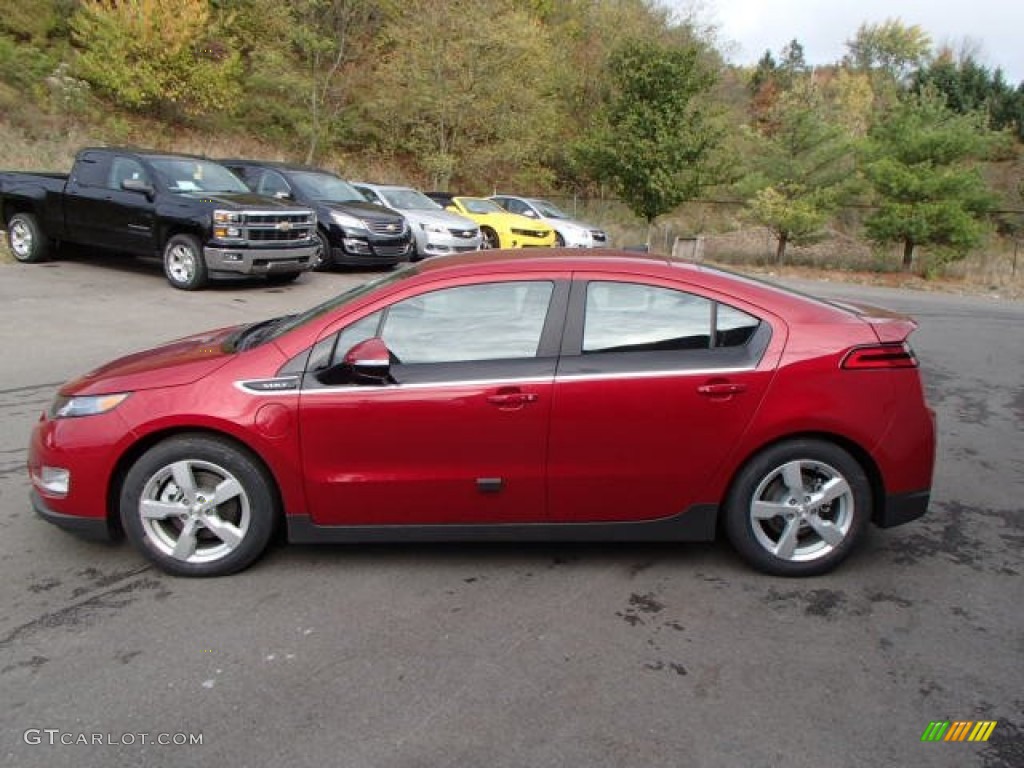 Crystal Red Tincoat 2014 Chevrolet Volt Standard Volt Model Exterior Photo #87211494