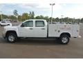 Summit White - Silverado 2500HD WT Crew Cab 4x4 Utility Truck Photo No. 3