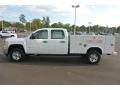 2014 Summit White Chevrolet Silverado 2500HD WT Crew Cab 4x4 Utility Truck  photo #3