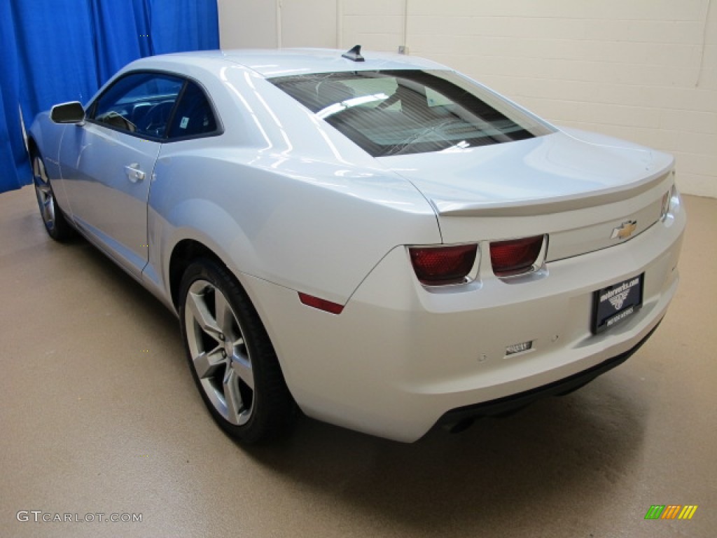 2010 Camaro LT/RS Coupe - Silver Ice Metallic / Black photo #6