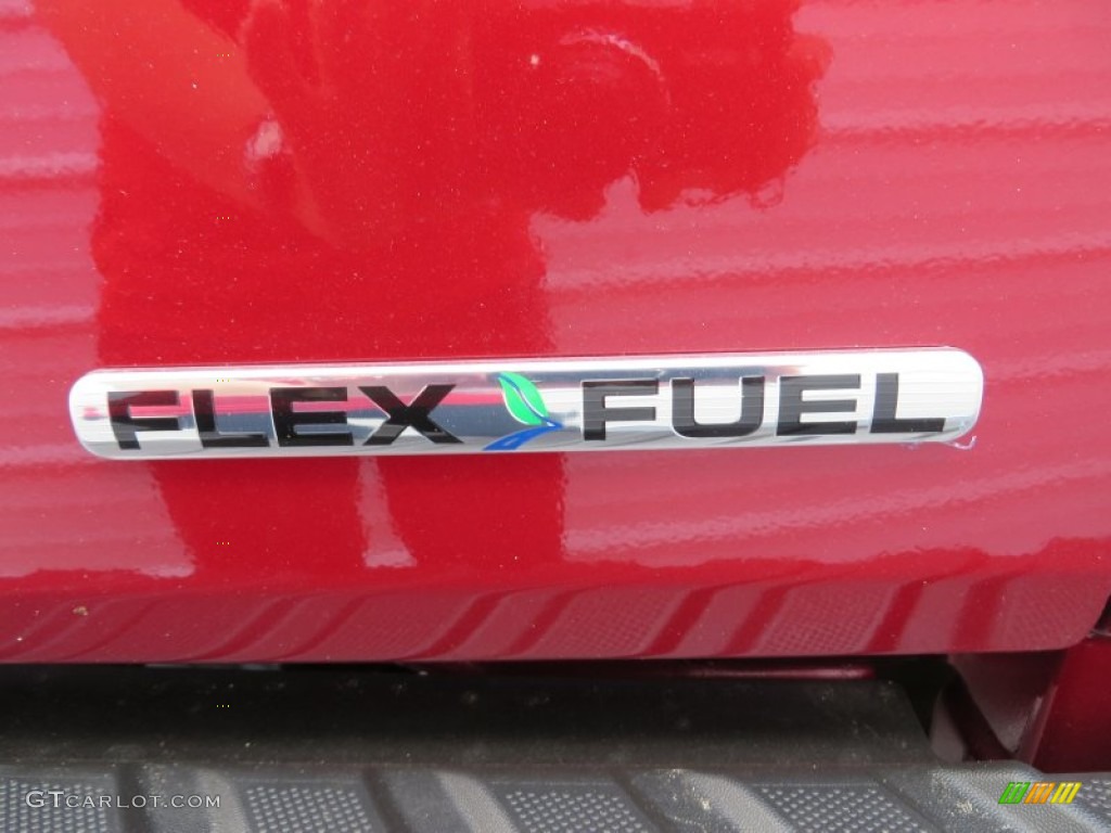 2013 F150 XLT SuperCrew - Ruby Red Metallic / Steel Gray photo #19