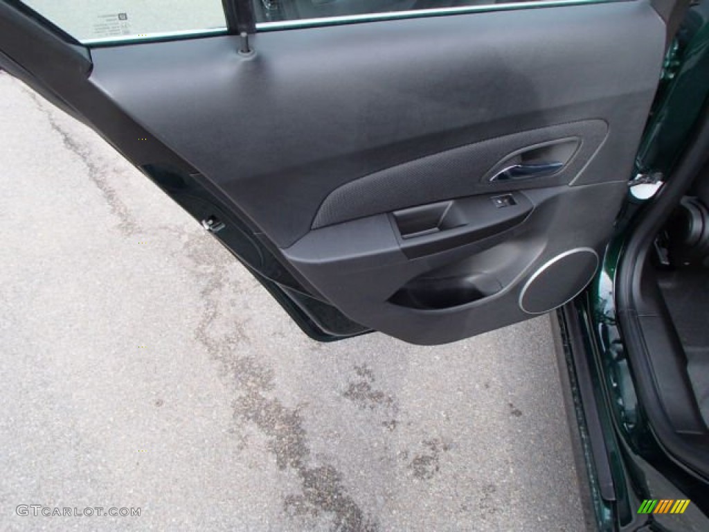 2014 Cruze LT - Rainforest Green Metallic / Jet Black photo #13