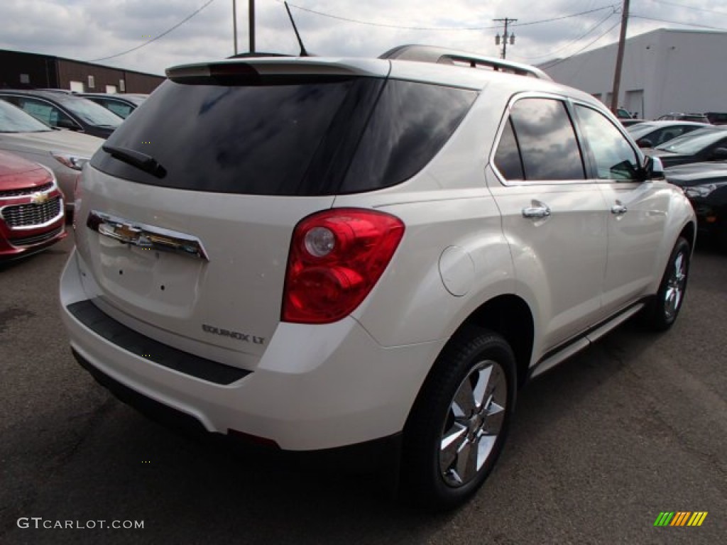 2014 Equinox LT AWD - White Diamond Tricoat / Jet Black photo #5