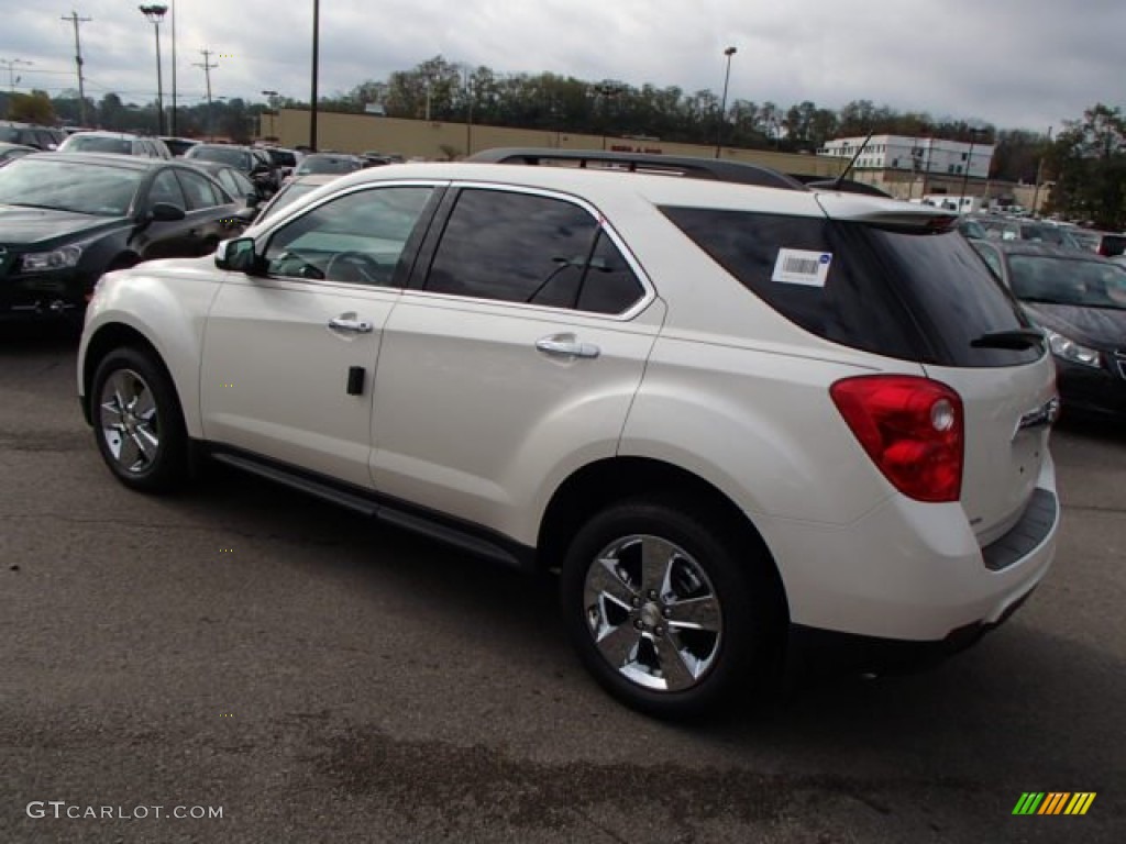 2014 Equinox LT AWD - White Diamond Tricoat / Jet Black photo #7