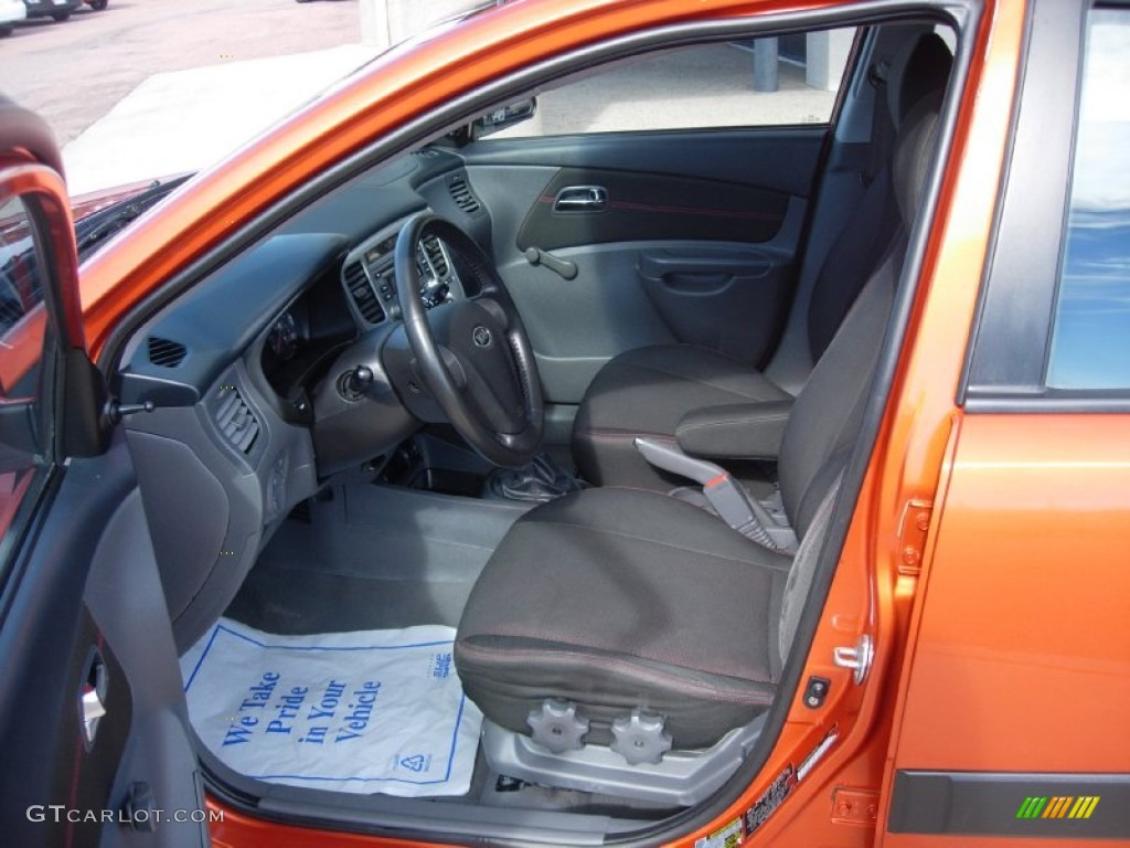 2008 Rio Rio5 SX Hatchback - Sunset Orange / Gray photo #4