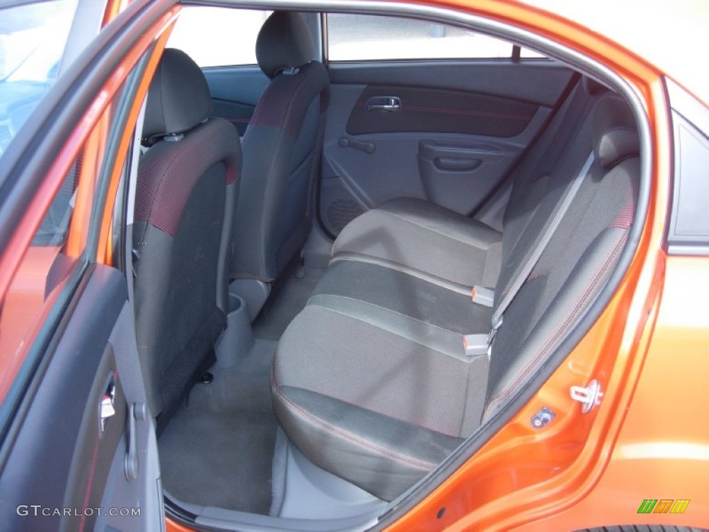 2008 Rio Rio5 SX Hatchback - Sunset Orange / Gray photo #5