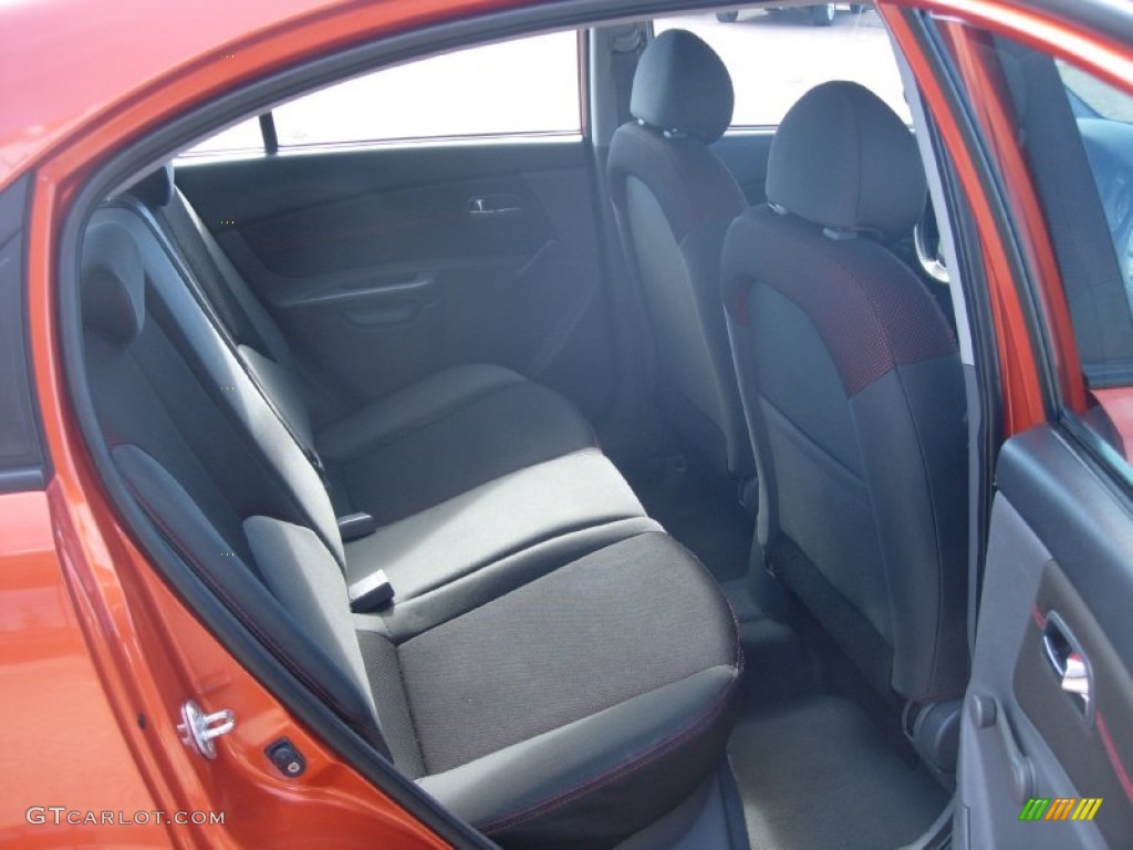 2008 Rio Rio5 SX Hatchback - Sunset Orange / Gray photo #6