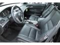 Black 2011 Honda Accord SE Sedan Interior Color