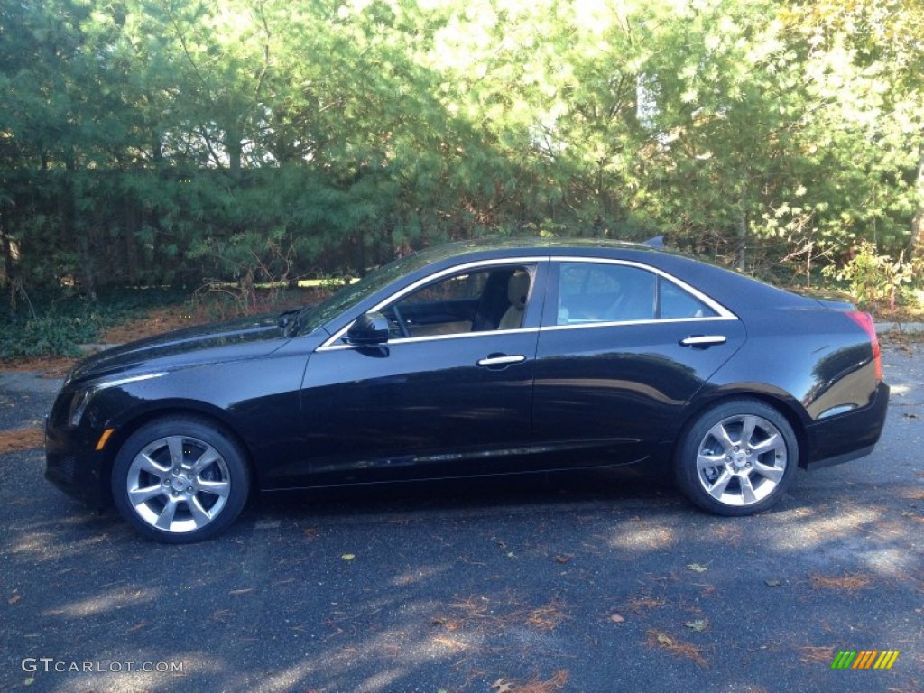 Black Diamond Tricoat 2014 Cadillac ATS 2.0L Turbo Exterior Photo #87215847