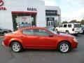 2008 Sunburst Orange Pearl Dodge Avenger SXT  photo #8