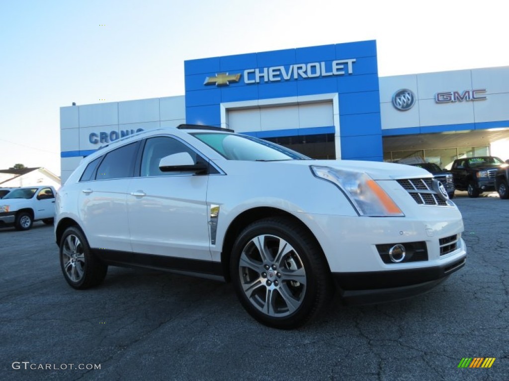 2012 SRX Premium AWD - Platinum Ice Tricoat / Shale/Brownstone photo #1