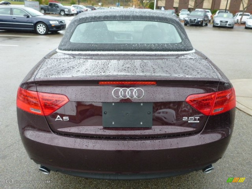 Shiraz Red Metallic 2014 Audi A5 2.0T quattro Cabriolet Exterior Photo #87217698