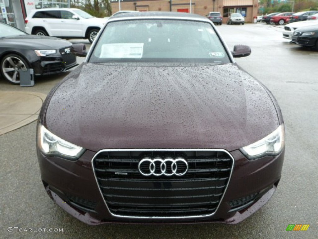 Shiraz Red Metallic 2014 Audi A5 2.0T quattro Cabriolet Exterior Photo #87217758