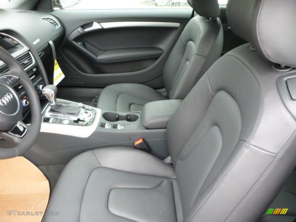 2014 Audi A5 2.0T quattro Cabriolet Front Seat Photo #87217808
