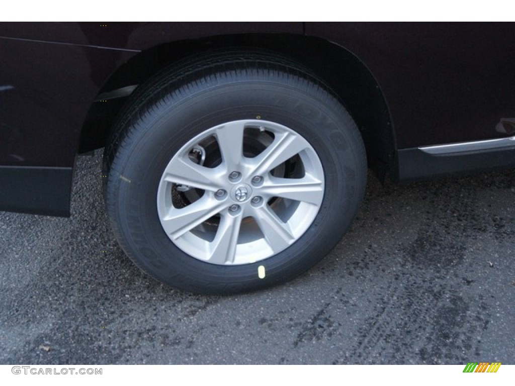 2013 Highlander SE 4WD - Sizzling Crimson Mica / Ash photo #9