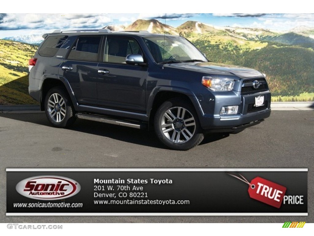 2013 4Runner Limited 4x4 - Shoreline Blue Pearl / Sand Beige Leather photo #1