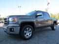 2014 Bronze Alloy Metallic GMC Sierra 1500 SLT Crew Cab  photo #3